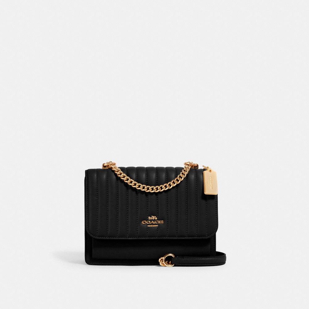 COACH®,Klare Crossbody Bag With Linear Quilting,,Front View