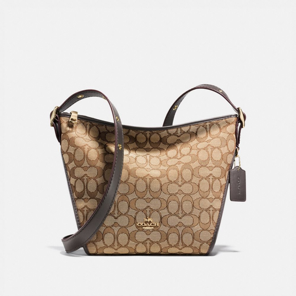 COACH Outlet COACH Small Dufflette In Signature Jacquard