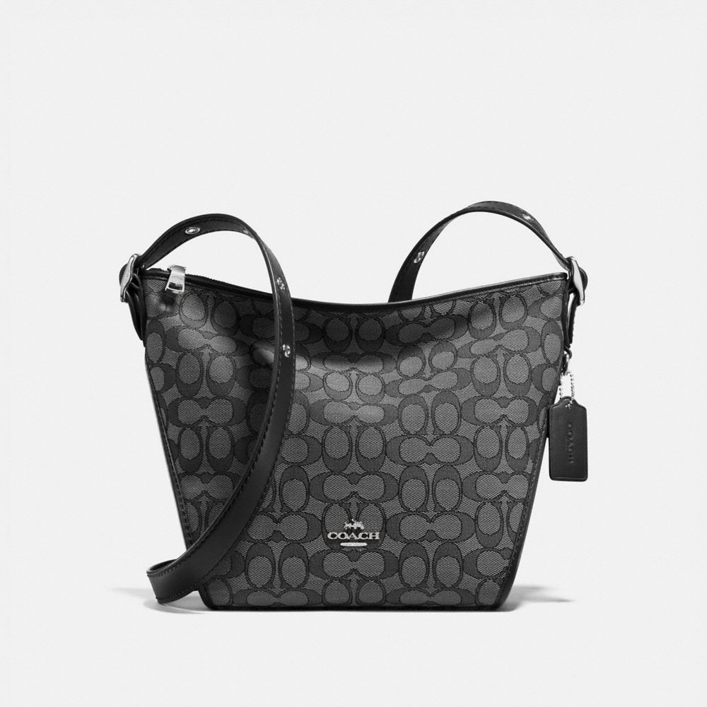 COACH® | Small Dufflette In Signature Jacquard