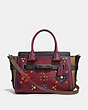 Coach Swagger 27 With Colorblock Patchwork Prairie Rivets