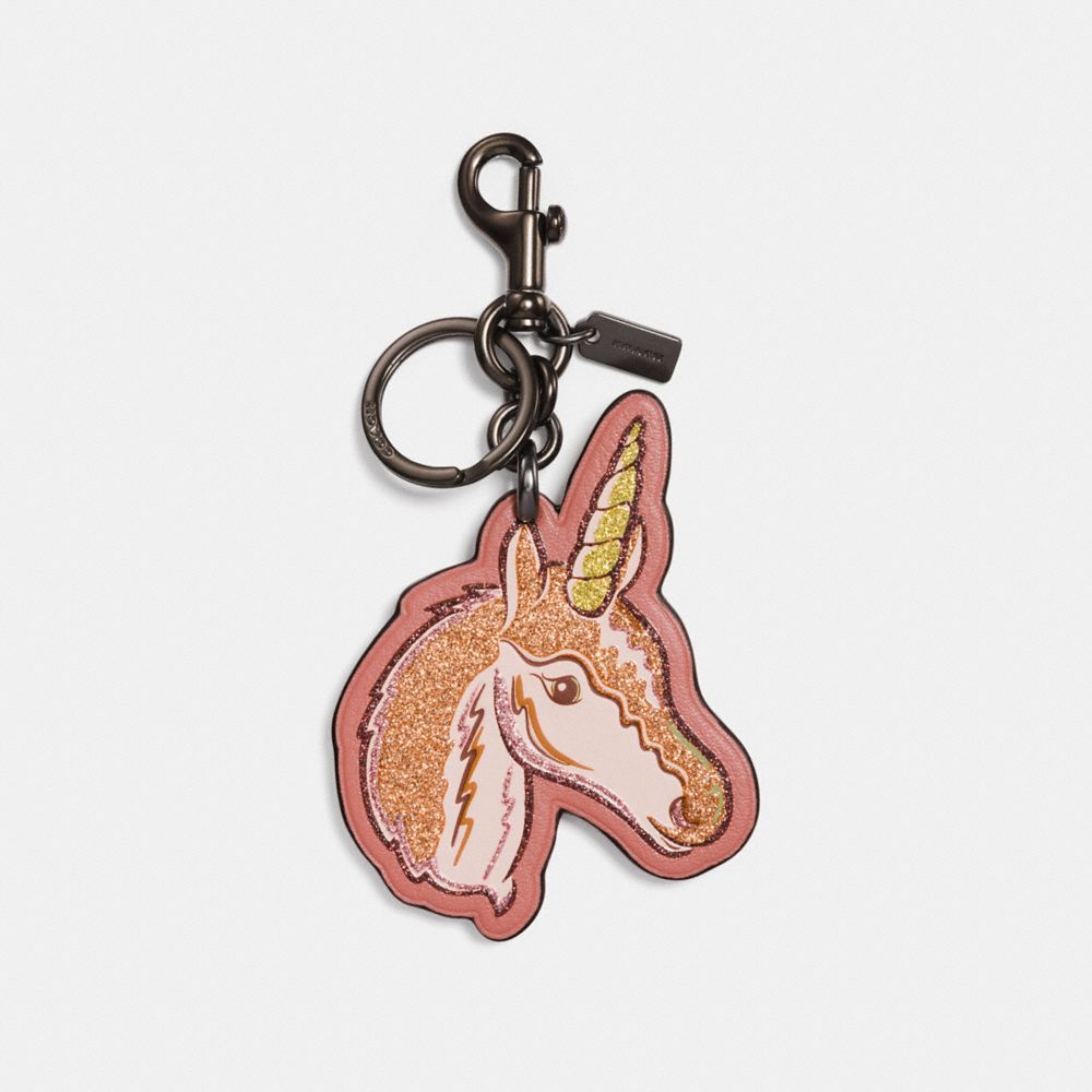 Coach unicorn bag charm sale