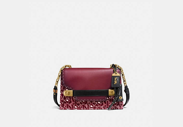 Coach Swagger Chain Crossbody With Signature Chain Print