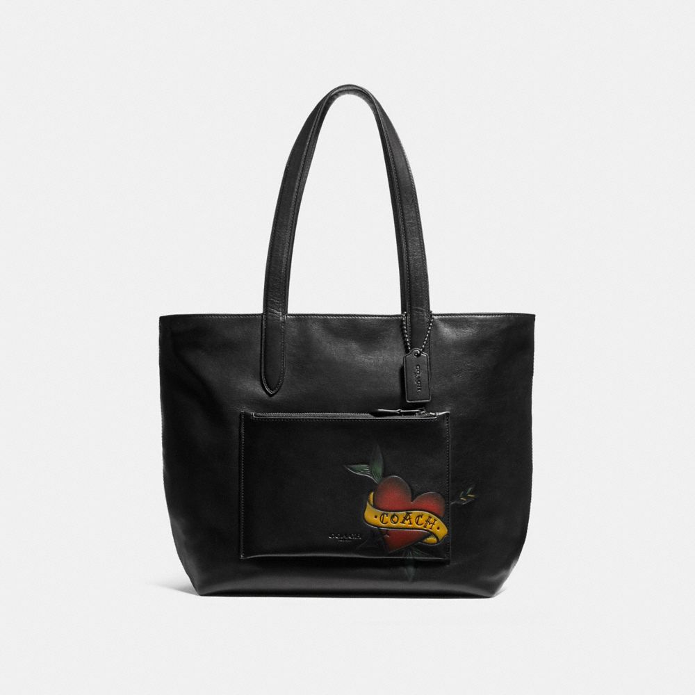 Metropolitan Soft Tote With Tattoo Tooling