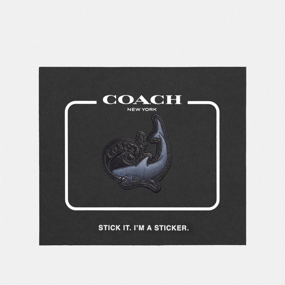 Sticker With Tattoo Shark