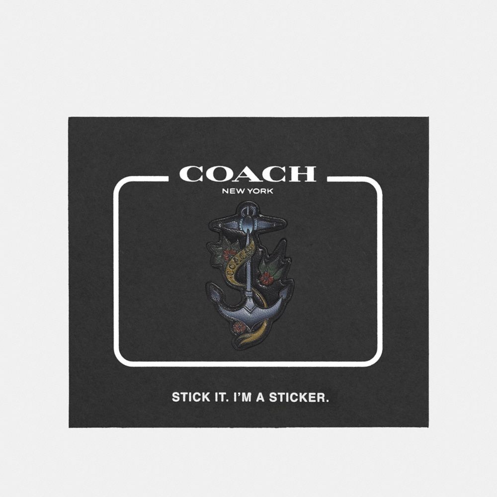 Sticker With Tattoo Anchor | COACH® | COACH®