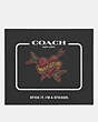COACH®,STICKER WITH TATTOO HEART,Leather,Multi,Front View