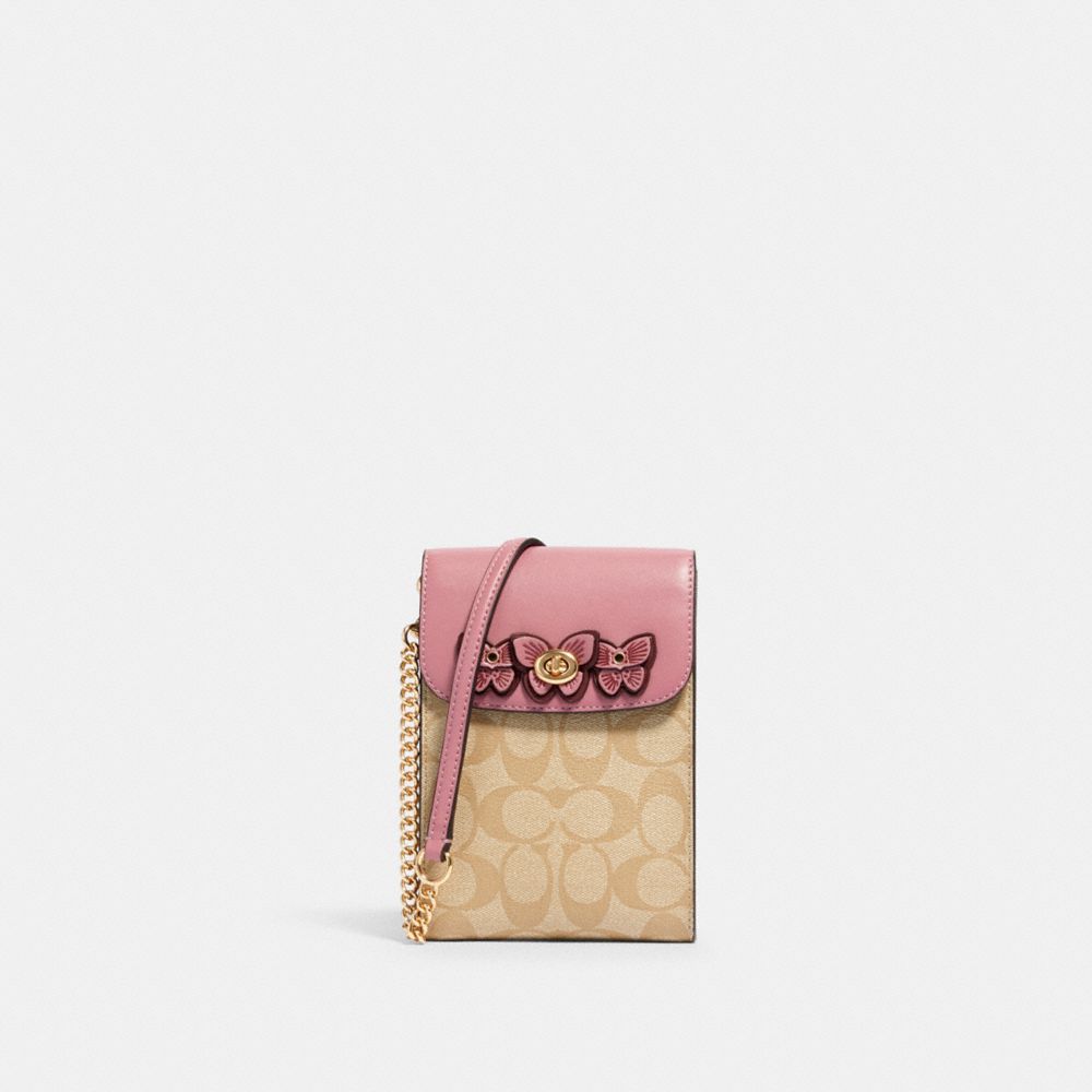 Coach outlet butterfly discount wallet