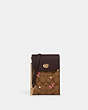 Rachel Phone Crossbody In Signature Canvas With Butterfly Print
