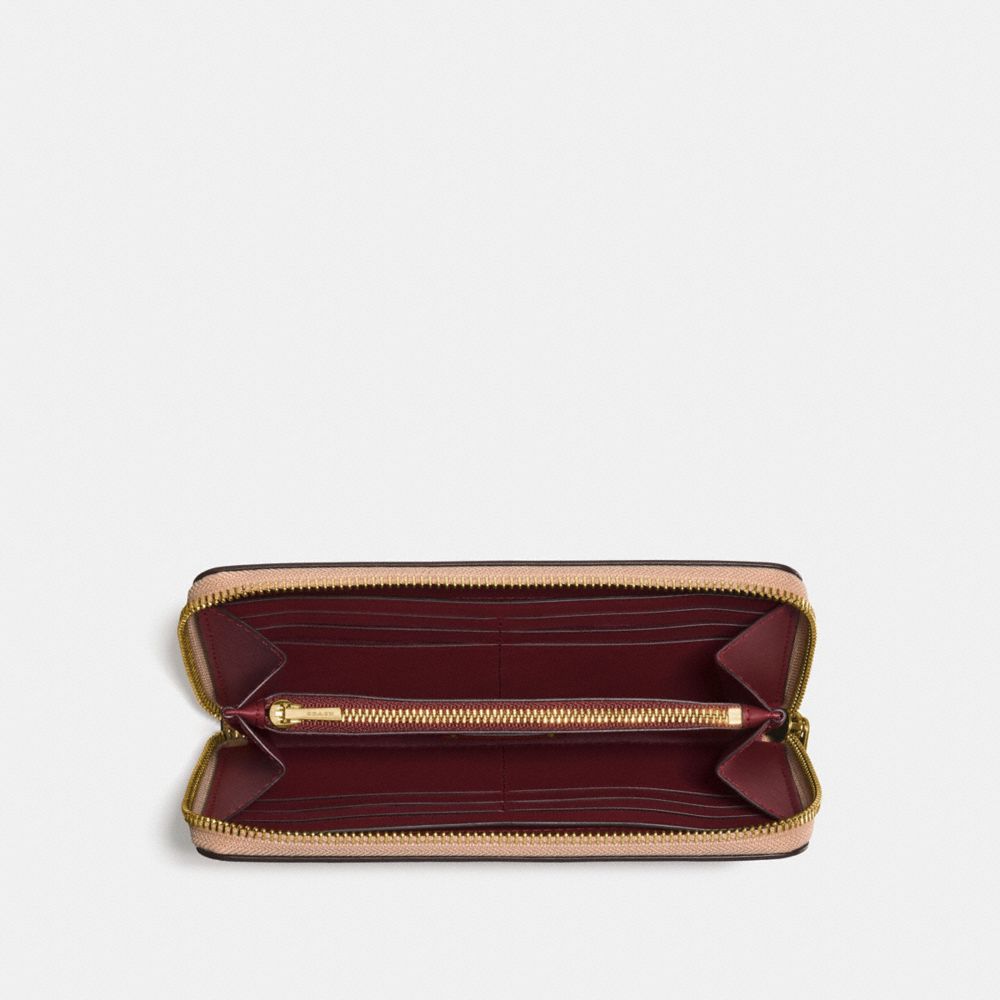 Accordion Zip Wallet