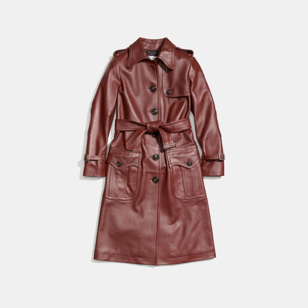 Leather Trench