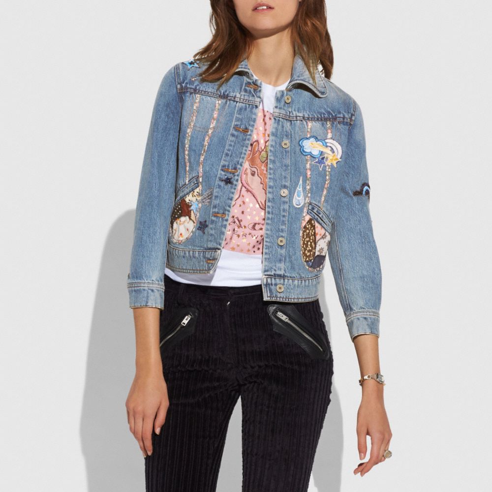 Patchwork Denim Jacket