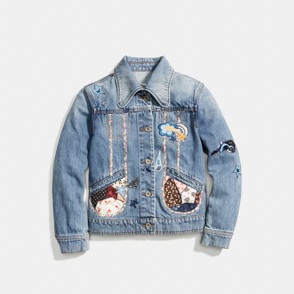 Patchwork Denim Jacket