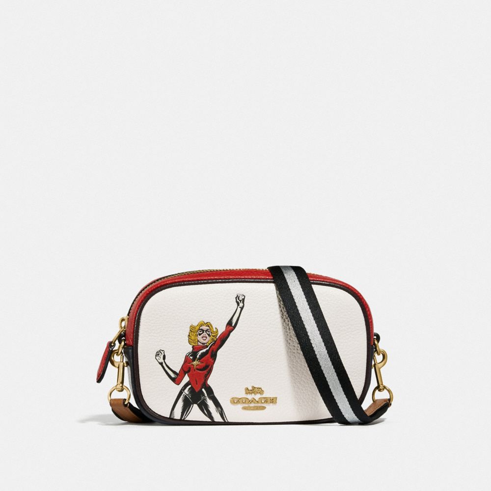 Coach │ Sac banane convertible Marvel avec Carol Danvers