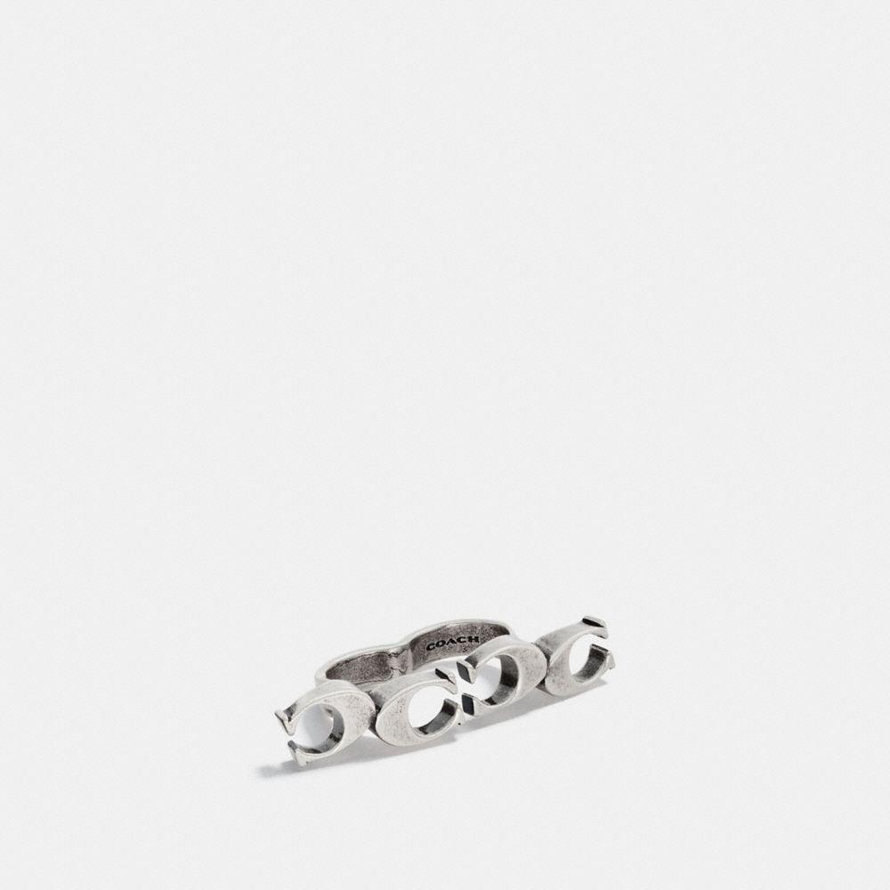 Signature Chain Link Knuckle Ring