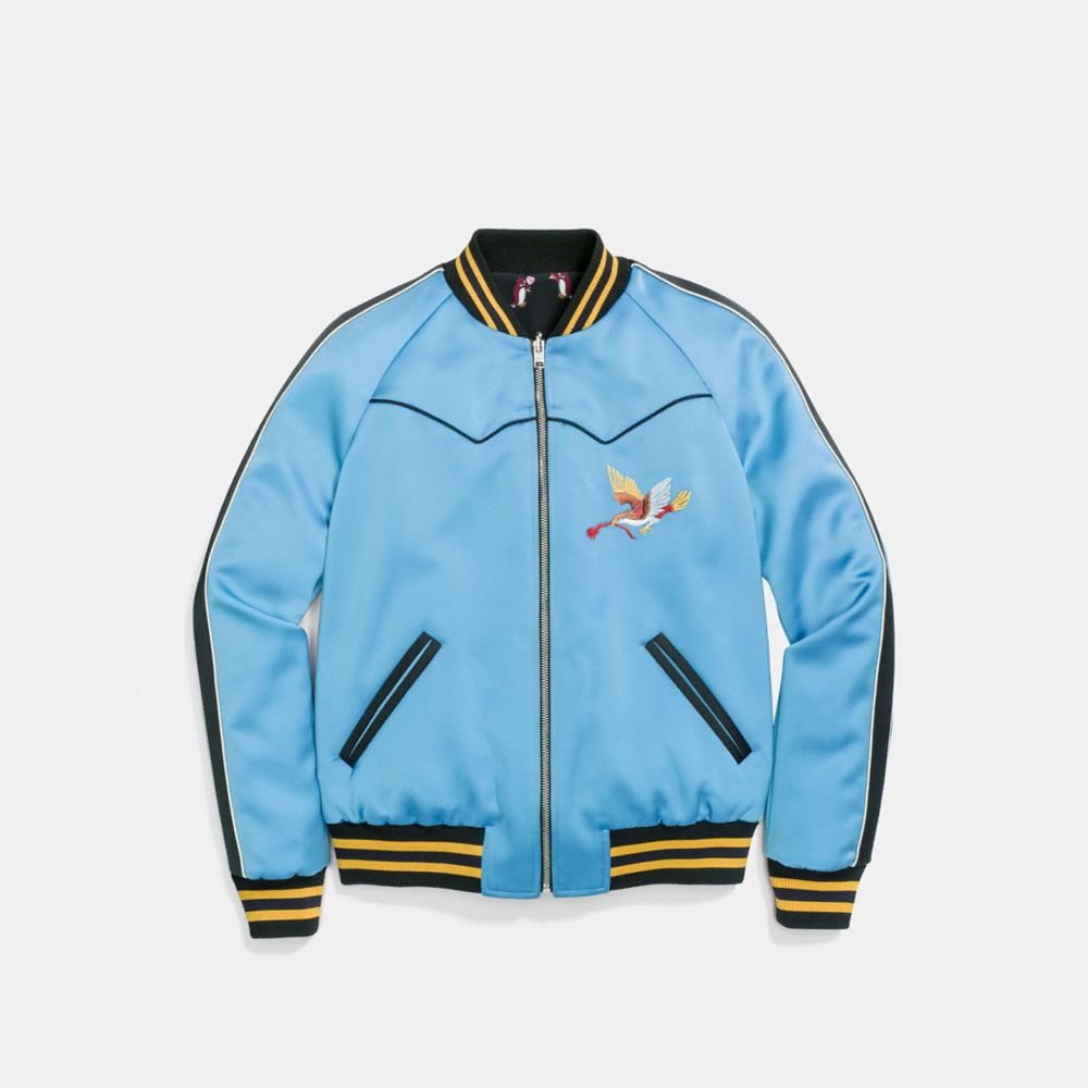 COACH®,Reversible California Varsity Puffer,,Scale View