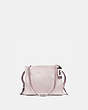 COACH®,ROGUE SHOULDER BAG,Leather,Medium,Black Copper/Ice Pink,Front View