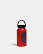 Water Bottle In Colorblock With Coach Print