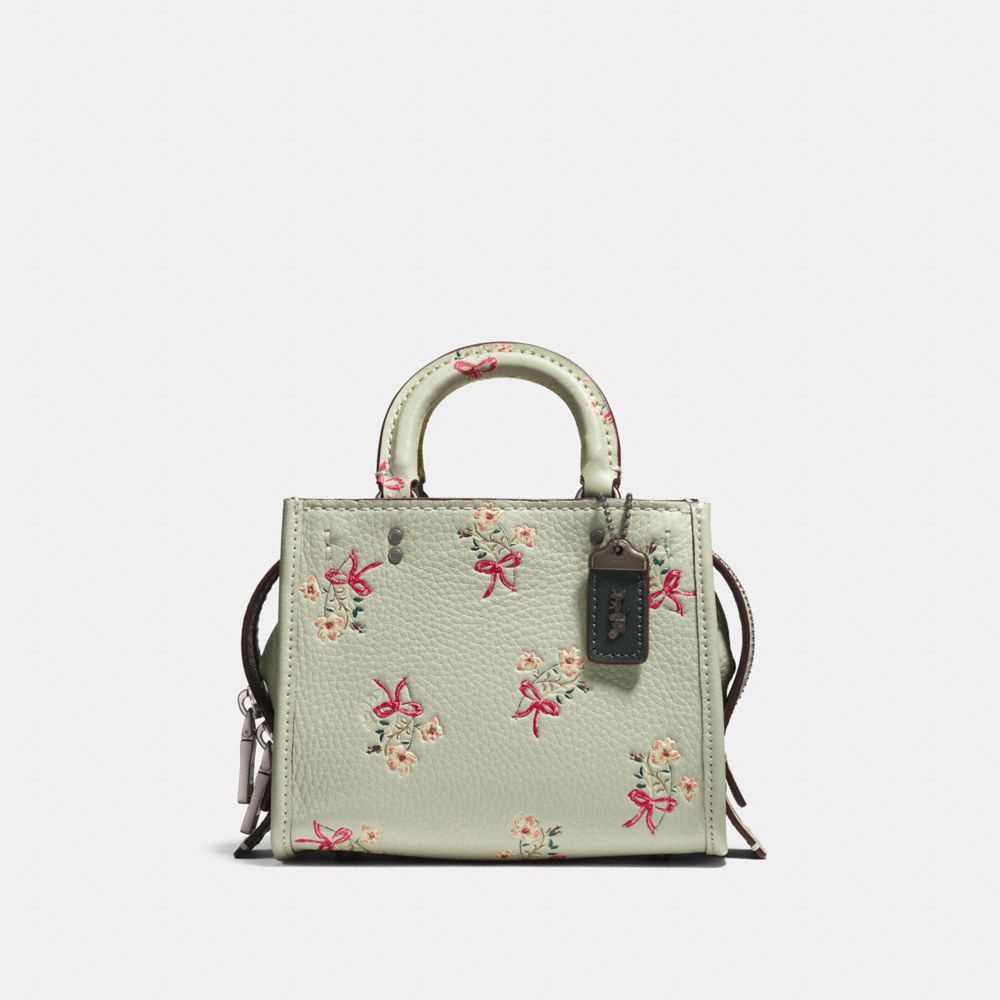 COACH Rogue 17 With Floral Bow Print