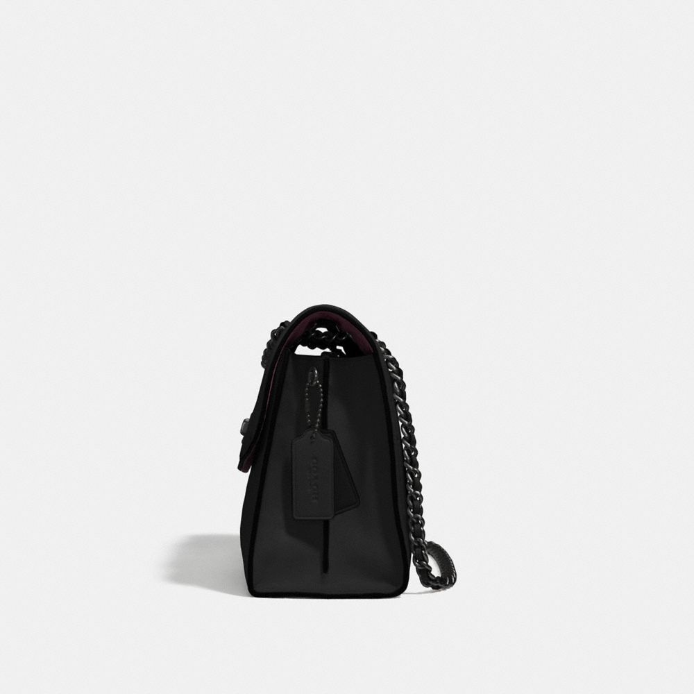 Coach parker bag online black