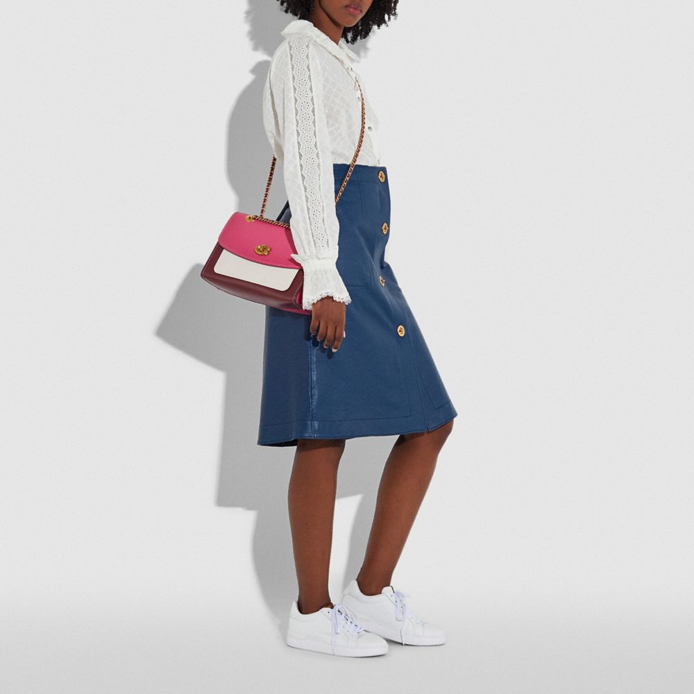 Parker en colorblock