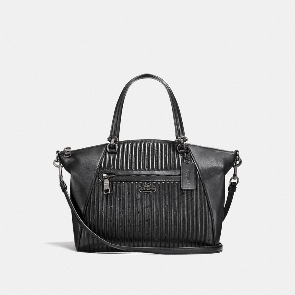 Coach prairie best sale satchel black