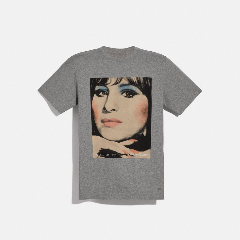 COACH Coach X Richard Bernstein T Shirt With Barbra Streisand