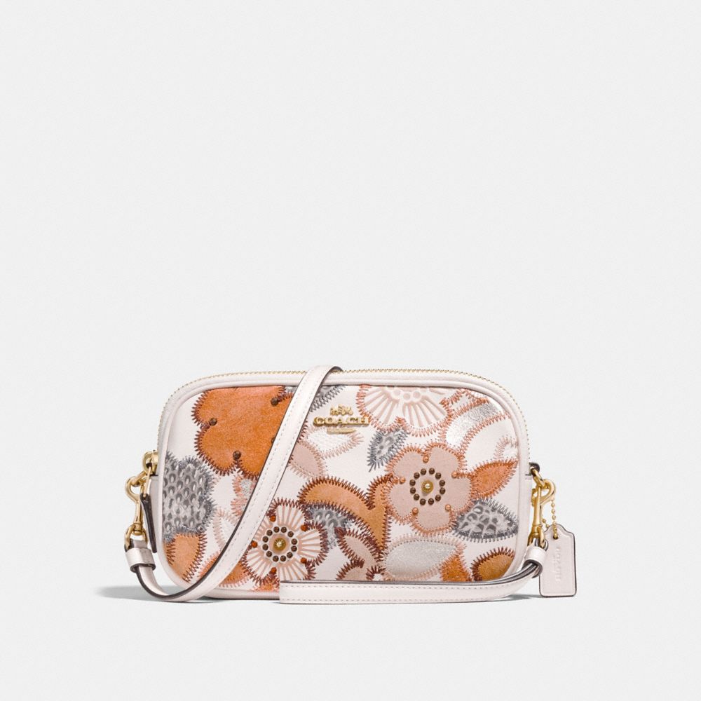 Coach tea rose online crossbody