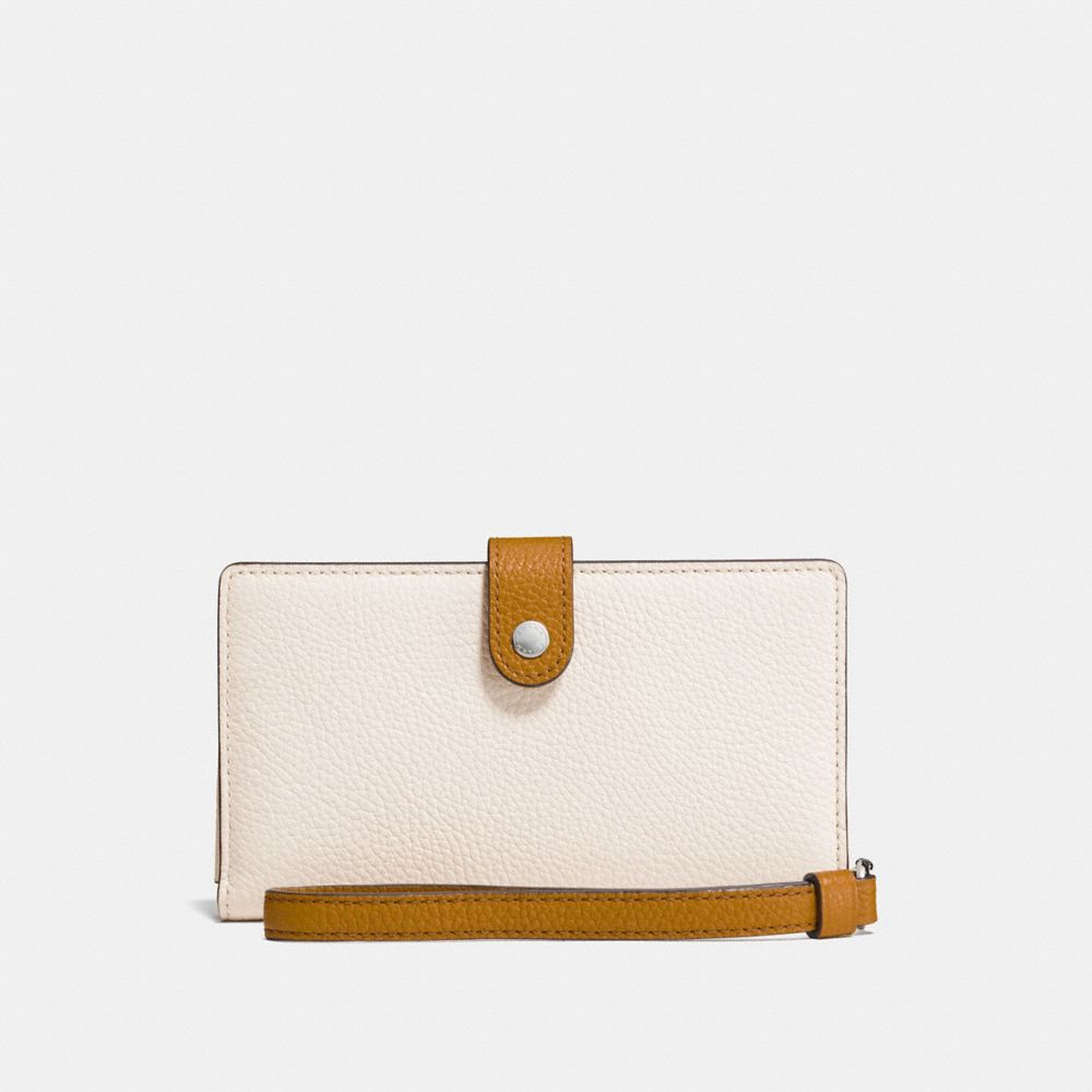 Phone Wristlet In Colorblock