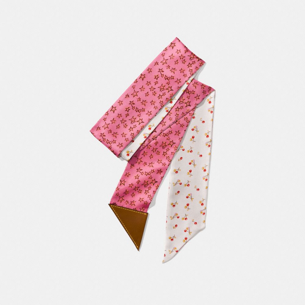 Cherry Star Skinny With Leather Personalization Tab