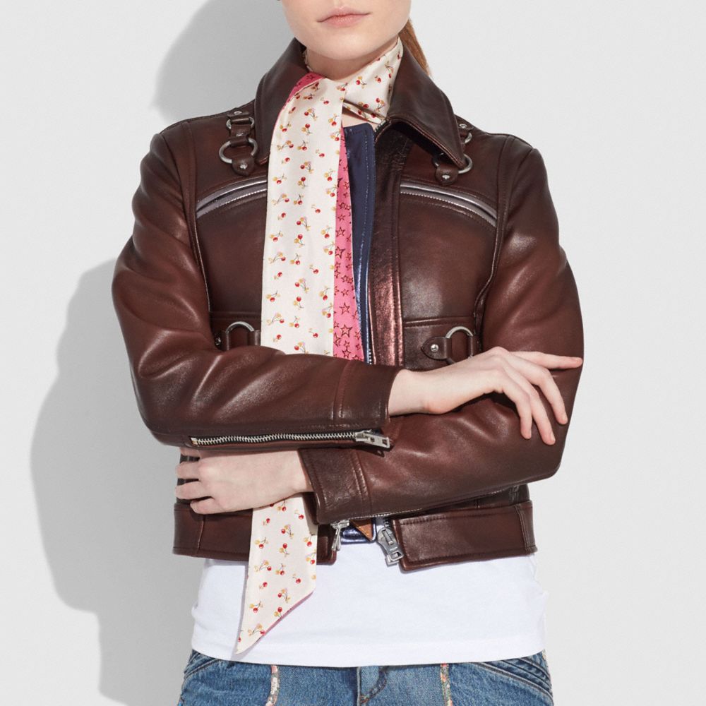 Cherry Star Skinny With Leather Personalization Tab