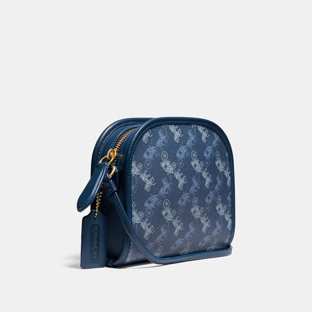 COACH®: Strap With Horse And Carriage Print