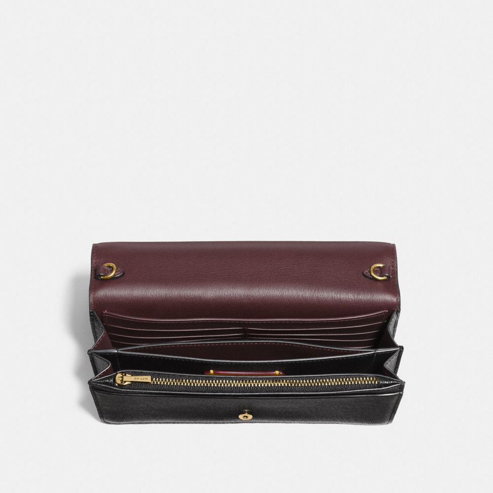 Callie Foldover Chain Clutch