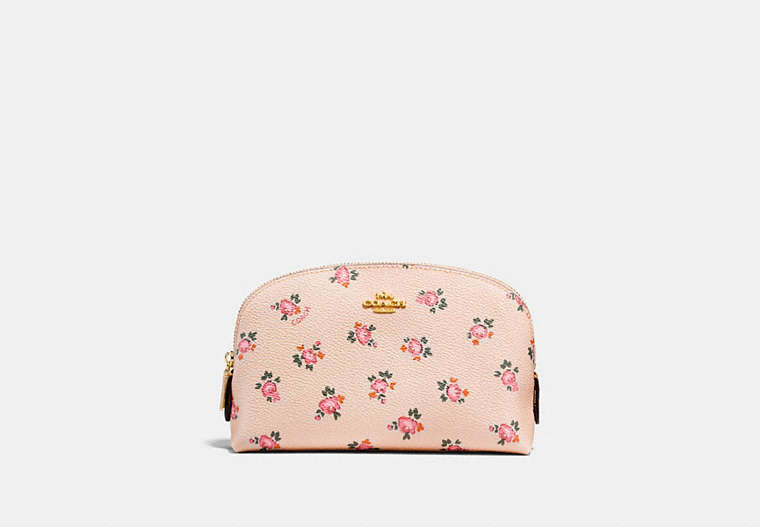 Cosmetic Case 17 With Floral Bloom Print