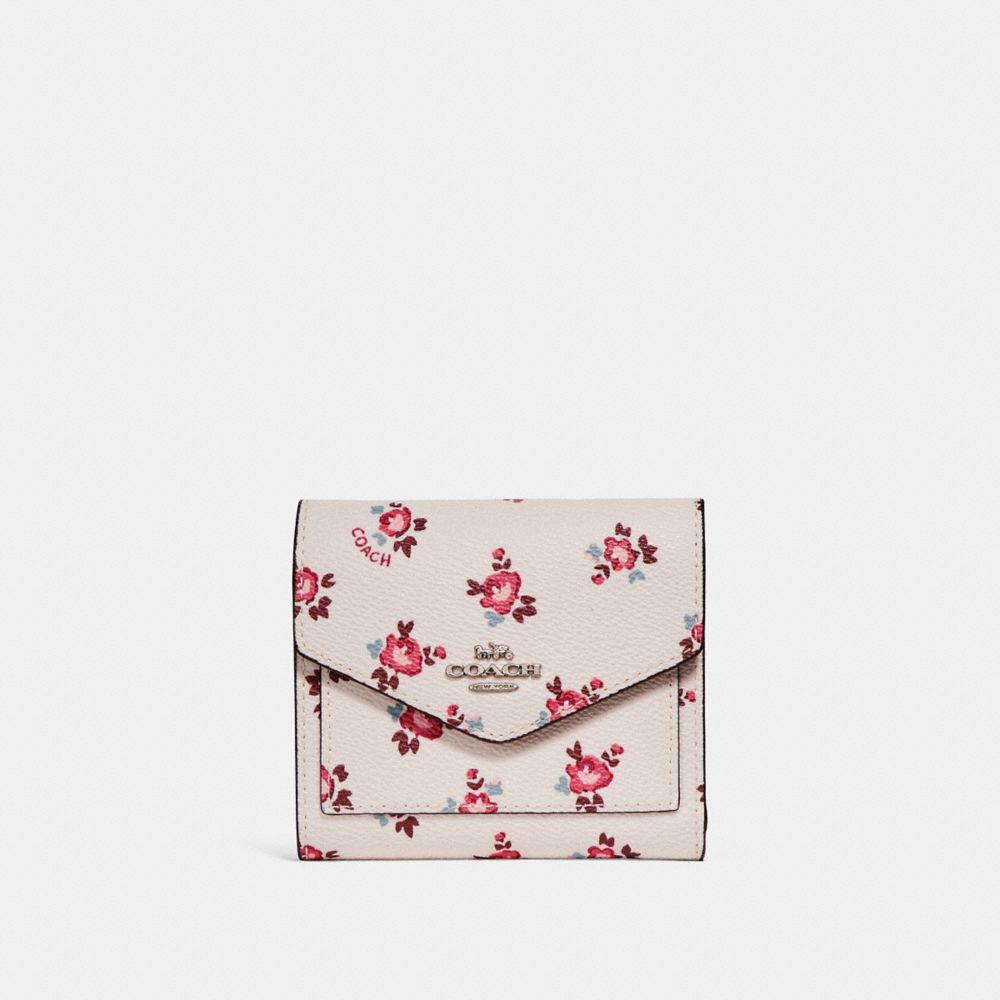 COACH Small Wallet With Floral Bloom Print