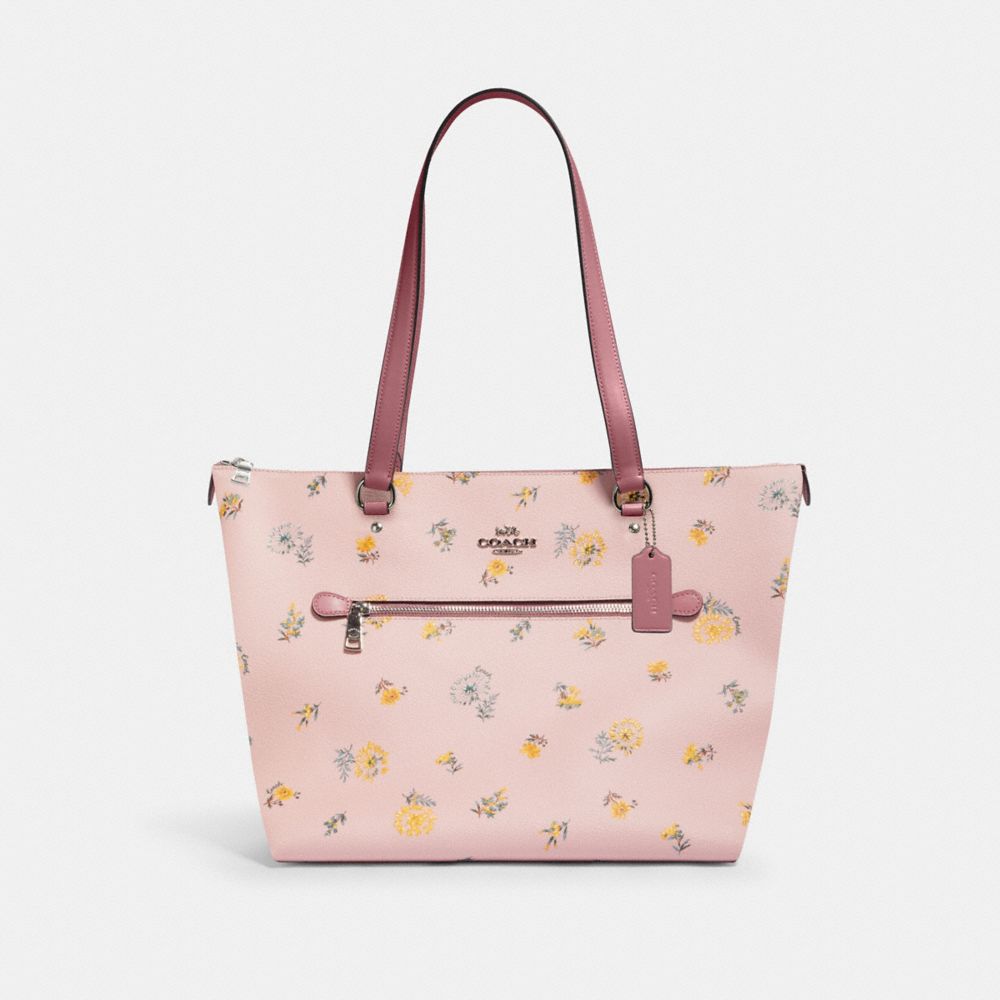 Gallery Tote With Dandelion Floral Print