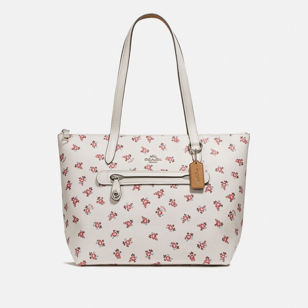 Taylor Tote With Floral Bloom Print