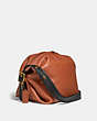 COACH®,REMIXED UPSIDE DOWN DUFFLE,Leather,Brass/Saddle,Angle View