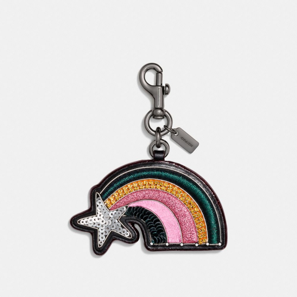 Embellished Rainbow Bag Charm