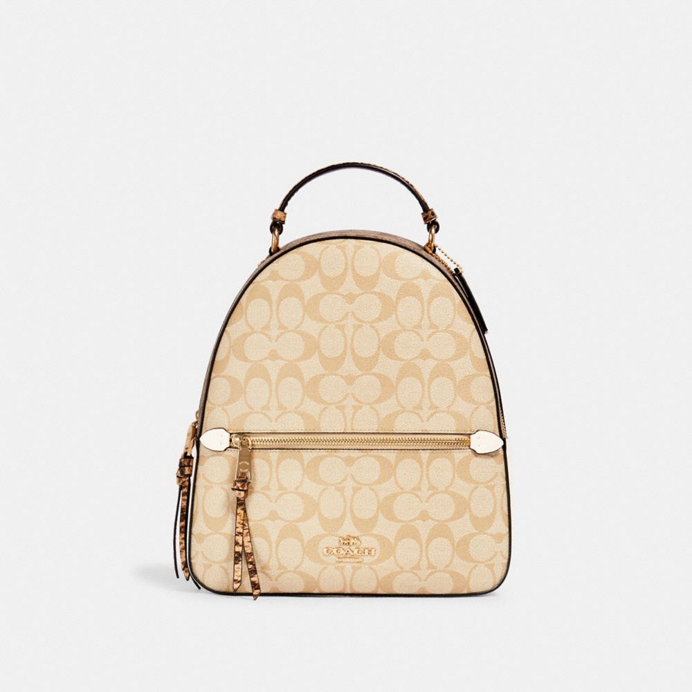 COACH® Outlet | Jordyn Backpack In Signature Canvas