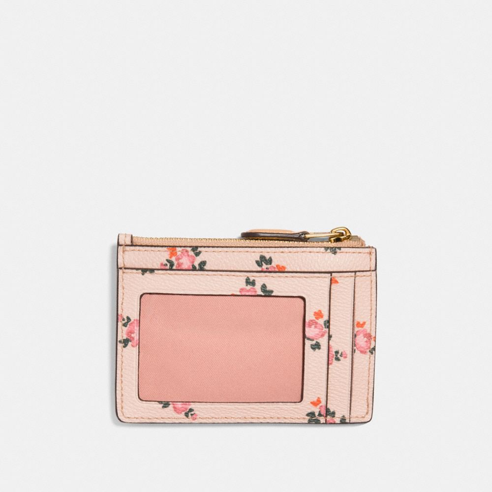 Coach mini skinny discount id case pink