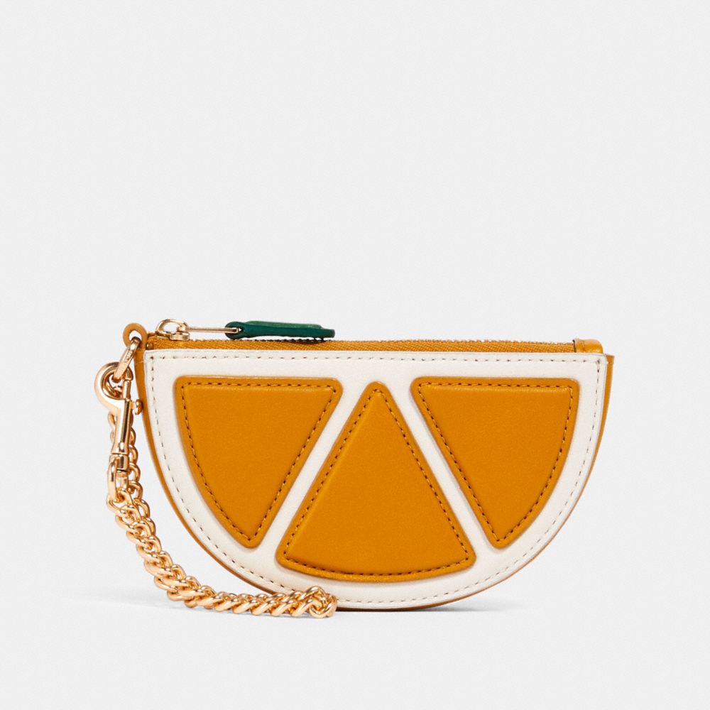 COACH® Outlet | Orange Slice Pouch Bag Charm