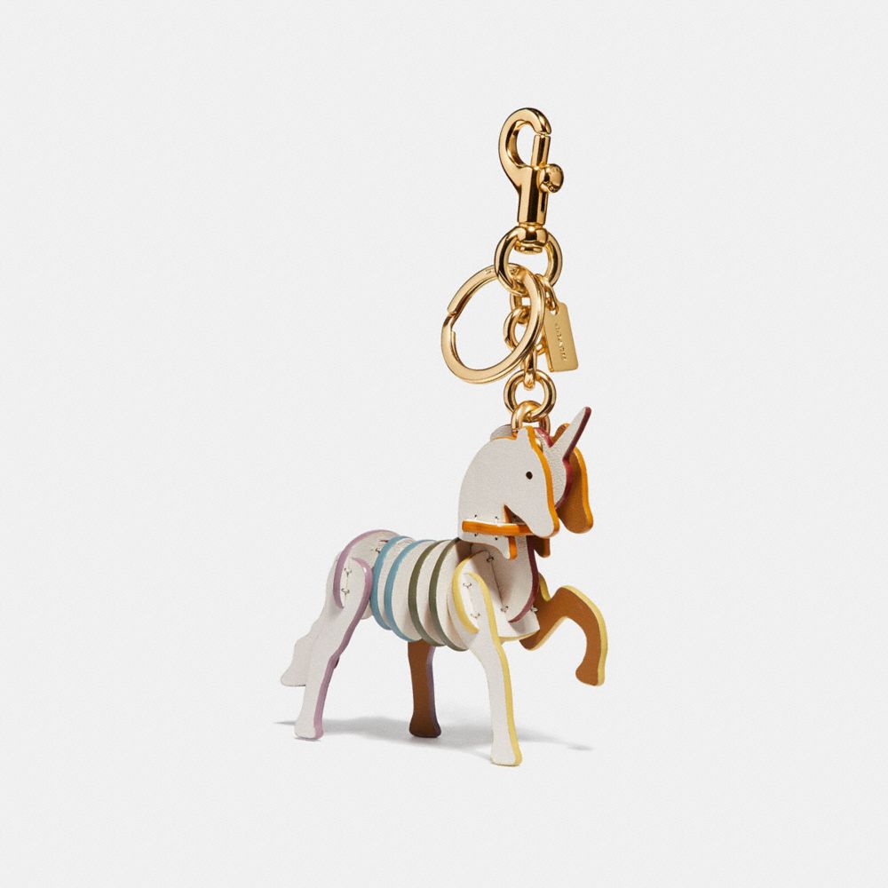 Coach unicorn bag charm on sale