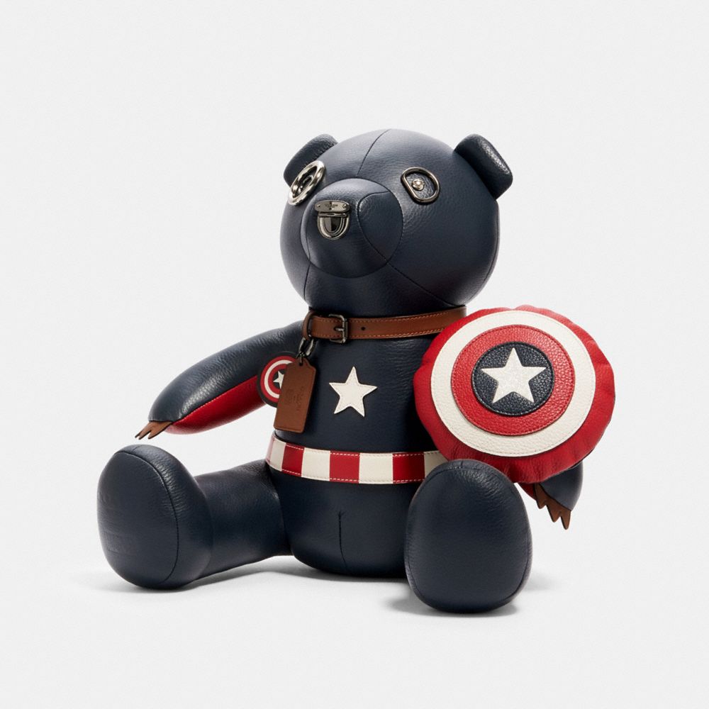 captain marvel teddy bear