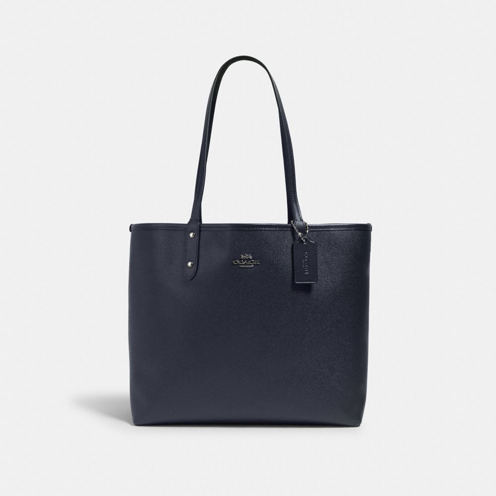 Reversible City Tote With Watermelon Print