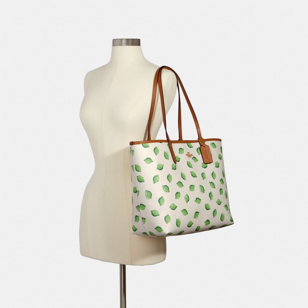 Tote on sale coach reversible