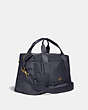 COACH®,CARGO WEEKENDER,Nylon,X-Large,Brass/Midnight Navy,Angle View