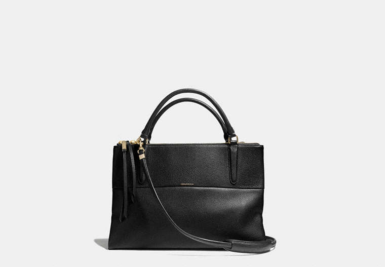 The Borough Bag In Pebbled Leather