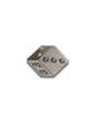 COACH®,Dice Souvenir Pin,Metal,Silver,Front View