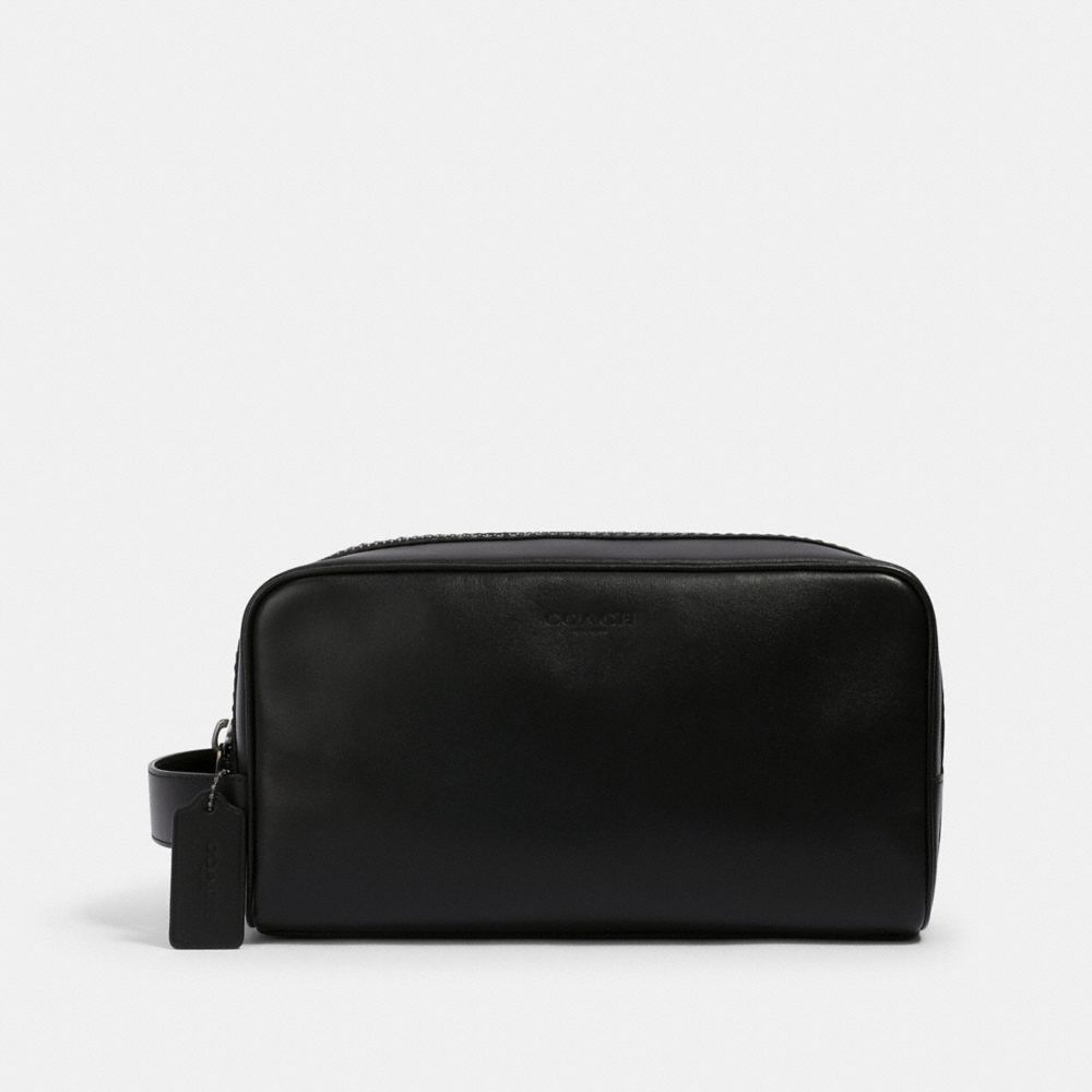 Coach leather cheap dopp kit