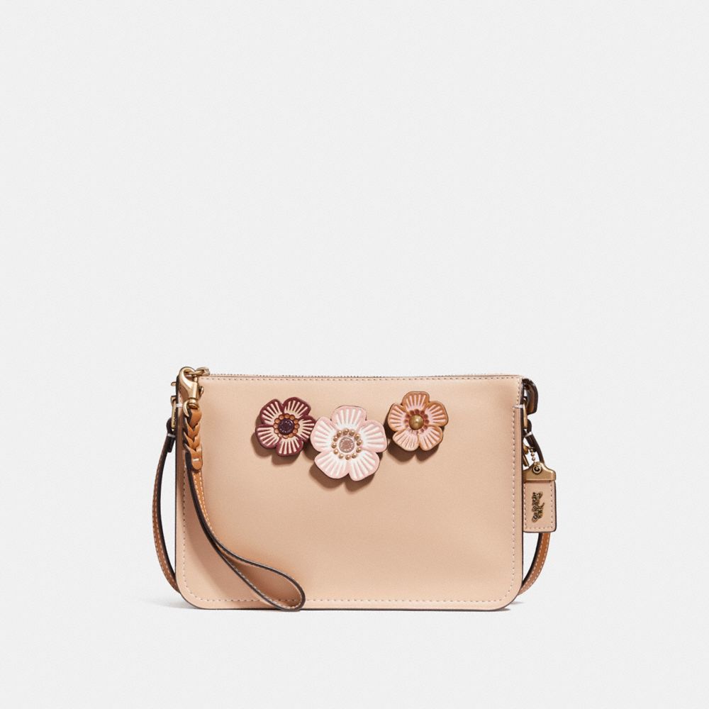 Tea rose coach purse sale